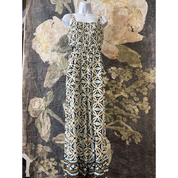 New Anthropologie The Piper Bandeau Cutout Jumpsuit Sz Medium - Picture 8 of 9